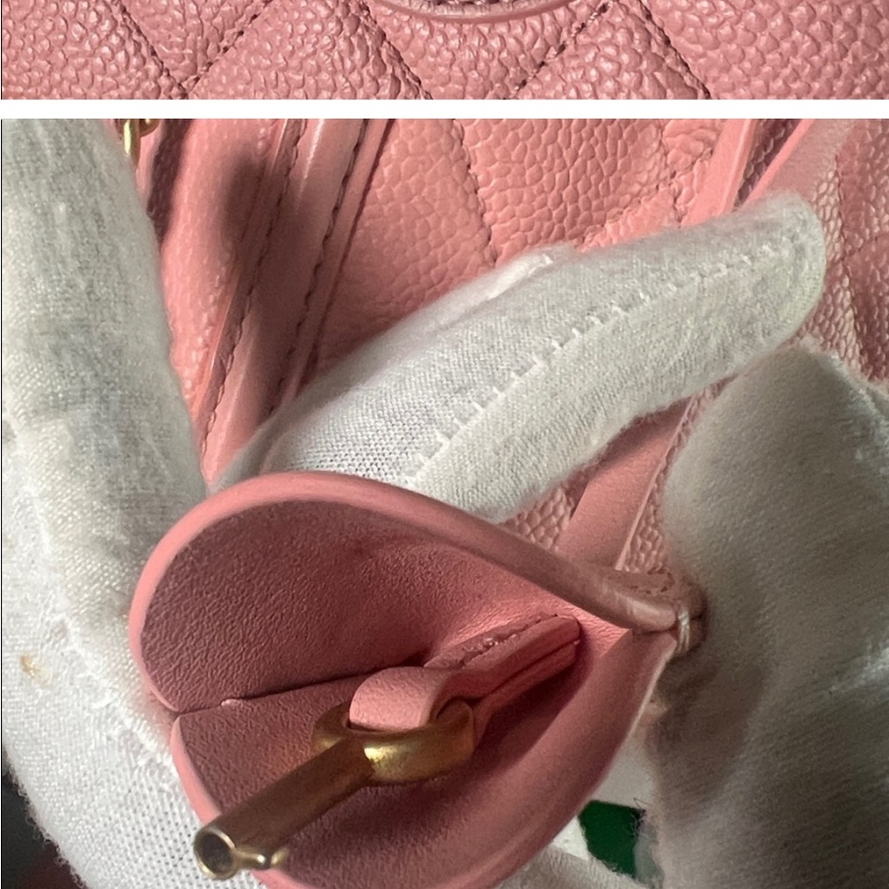 CHANEL Pink Quilted Vanity Camera Crossbody Bag with Matching Wallet - Picture 5 of 9